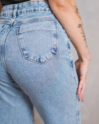 Calça Jeans Wide Leg Modeladora (Leve 2 pelo Preço de 1)