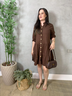 Vestido Nubia Com Mangas