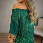 Blusa Brasil Gola V com Pedraria [COMPRE 1 E LEVE 3]