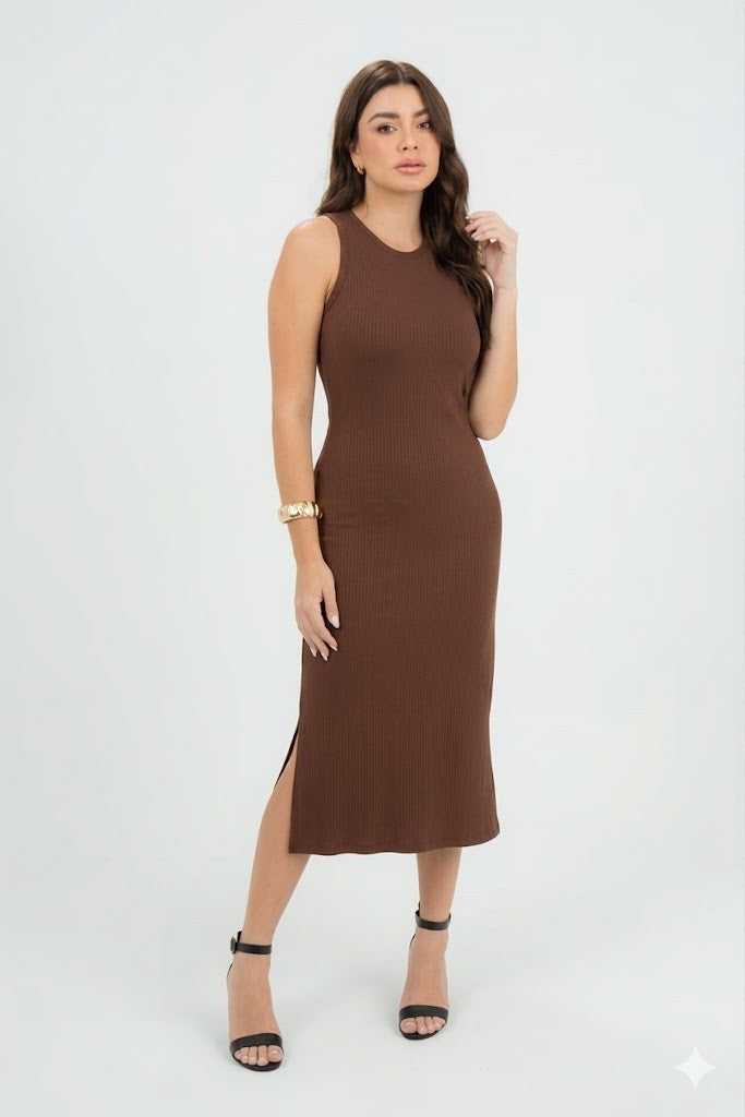 Vestido Ribana de Viscose